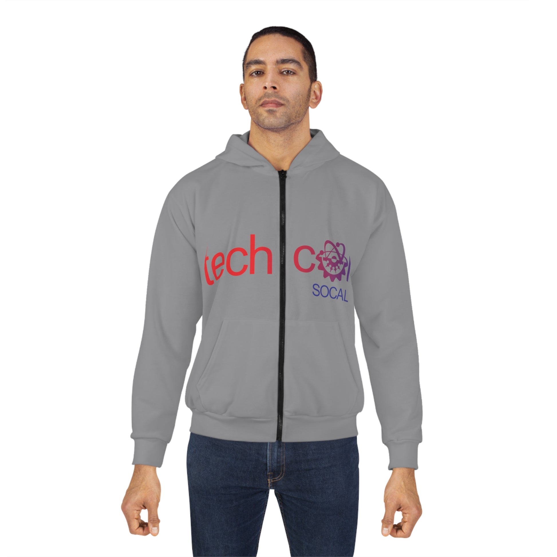 Durable cold-weather zip hoodie with cozy fit