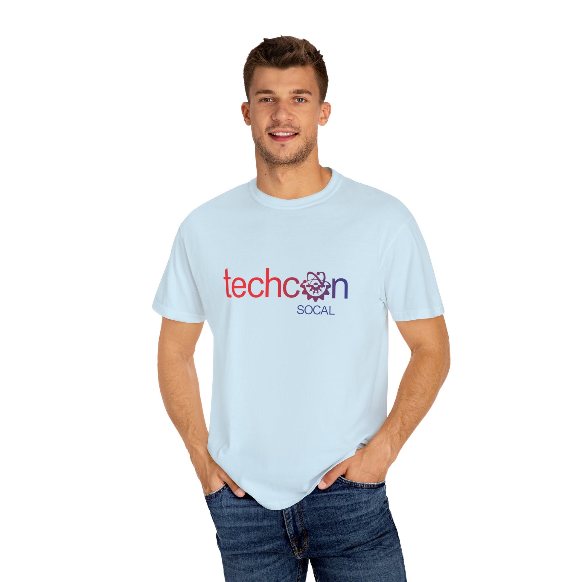High-quality ring-spun cotton pre-shrunk tee