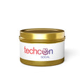Natural wax tin candle with relaxing scent