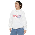 TechCon SoCal Classic Hoodie laid flat on neutral background