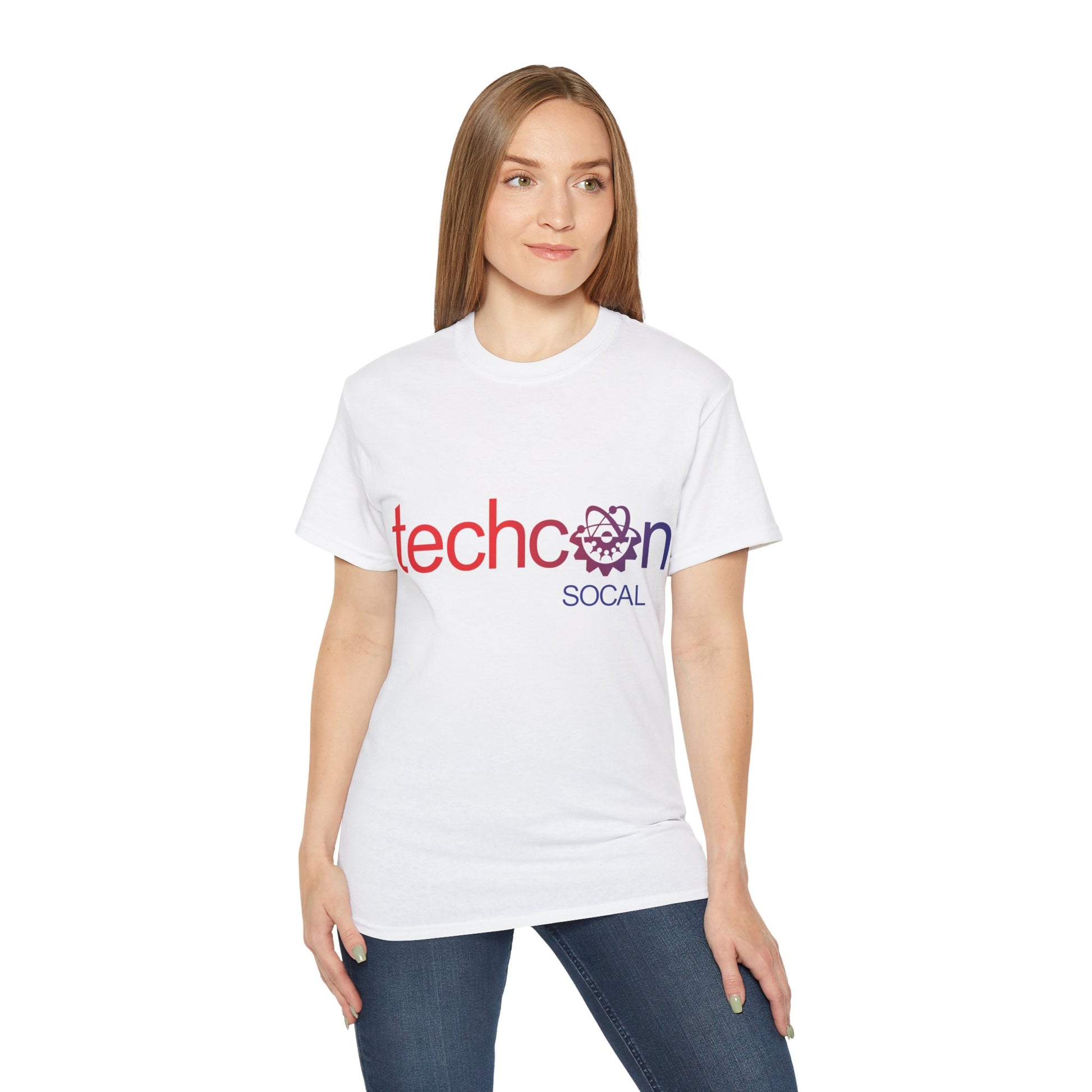 classic crewneck tee with ribbed collar